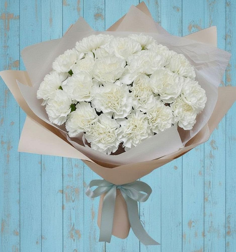 Букет цветов из: Гвоздики в Новой Игирме