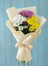 Букет цветов из:  Хризантемы в Новой Игирме