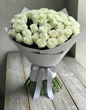 Букет 35 Белых роз в Новой Игирме