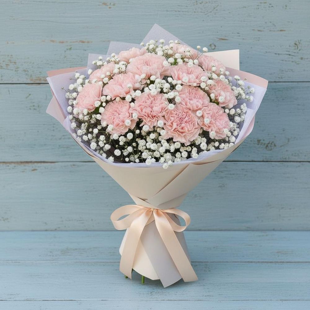 Букет цветов из: Гвоздики в Новой Игирме