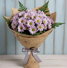 Букет цветов из:  Хризантемы в Новой Игирме