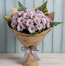 Букет цветов из:  Хризантемы в Новой Игирме