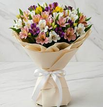 Букет цветов из:  Альстромерии в Новой Игирме