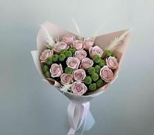 Букет цветов из:  Розы и Хризантемы в Новой Игирме