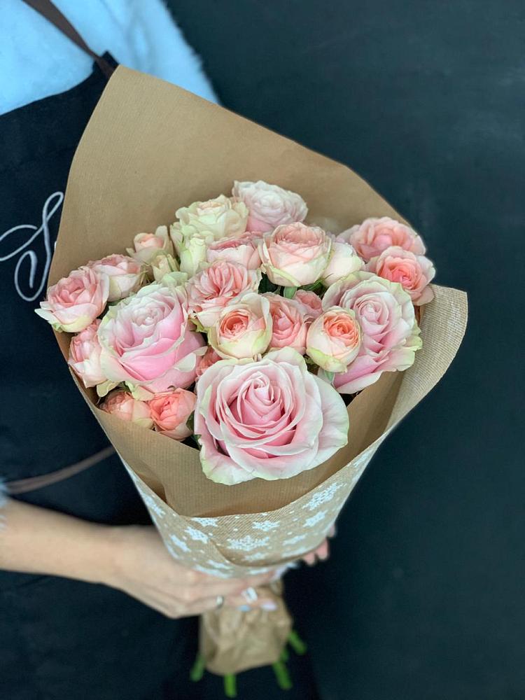 Букет цветов из: Хризантемы и Розы в Новой Игирме