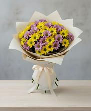 Букет цветов из:  Хризантемы #REPLACE_PRED# Новой Игирме