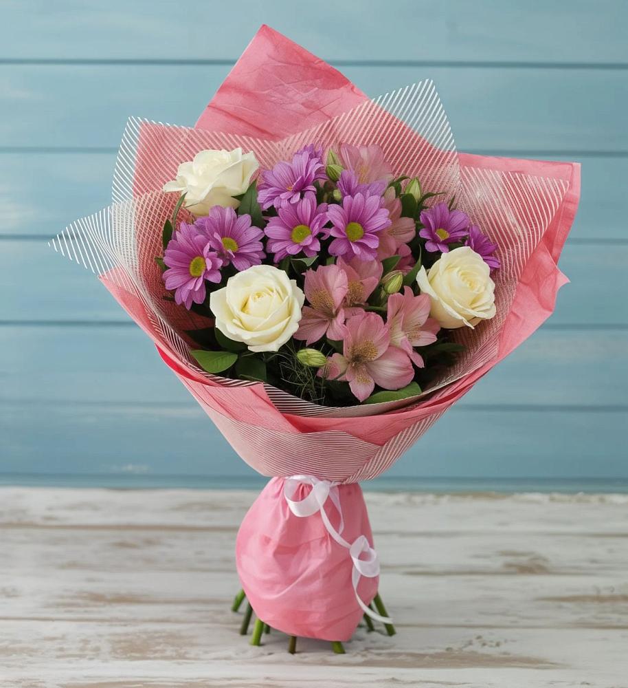 Букет цветов из: Герберы в Новой Игирме