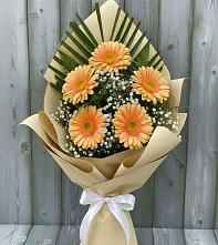 Букет цветов из:  Герберы в Новой Игирме
