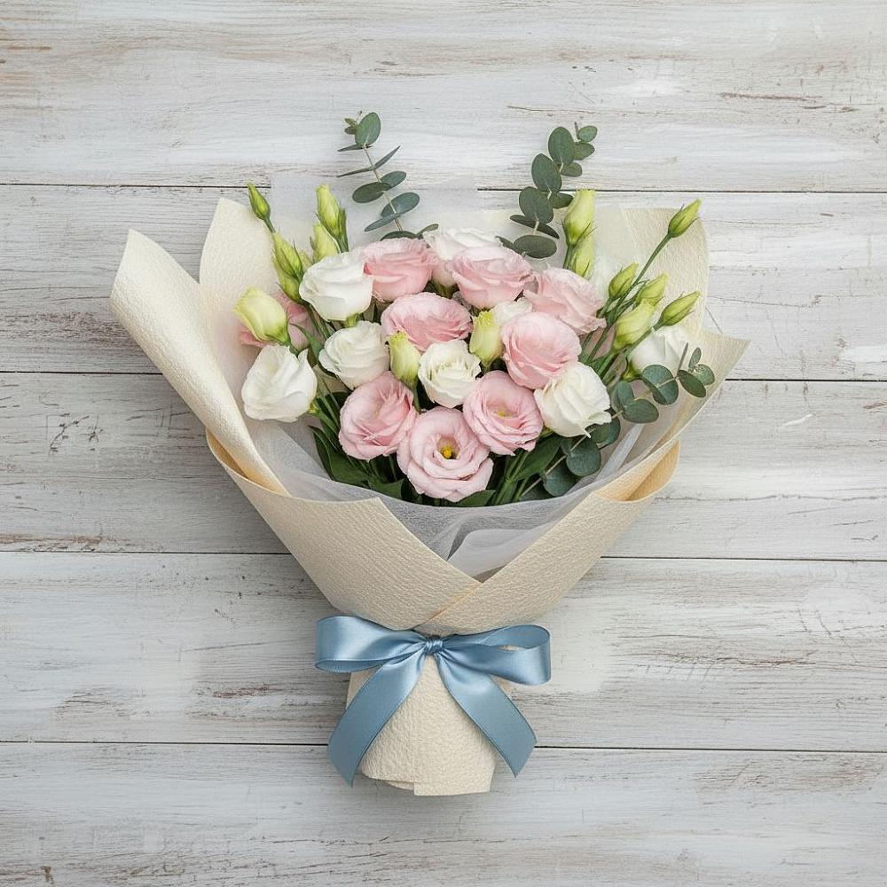 Букет цветов из: Лизиантусы в Новой Игирме