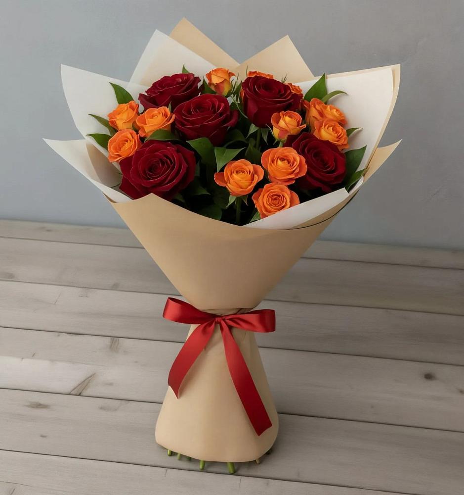 Букет Любовь и восторг в Новой Игирме